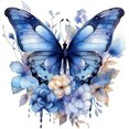 thumbnail image 1 of 5D DIY Arte Mariposa Del 30x30cm, 1 of 9