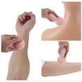 thumbnail image 4 of Unique Bargains 1 Pc Comfortable Peanut Fascia ball  5.12"x2.56" Pink, 4 of 6