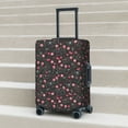 thumbnail image 6 of Disketp Valentine'S Day Elastic Travel Luggage Cover Travel Suitcase Protective Cover For Trunk Case Apply To 18''-32'' Suitcase Cover-Medium, 6 of 7