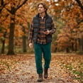 thumbnail image 6 of Men's Jogger Sweatpants Drawstring Elastic Waist Tapered Leg Solid Color Casual Athletic Lounge Pants with Pockets, 6 of 7