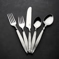 thumbnail image 5 of Hammered Twisted Urban Nascent Steel 5 Pcs. Flatware Set, 5 of 5