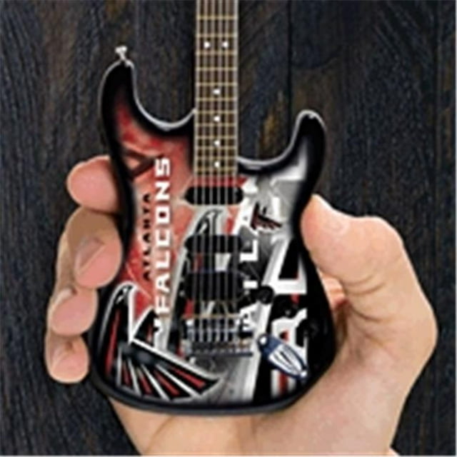 Sports Vault GMNFL02 Atlanta Faucons Mini Guitare