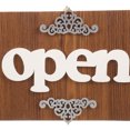 thumbnail image 5 of unbranded 2pcs Double-sided Wood Open Closed Business Sign Hanging Door Sign Double-sided Closed Open Sign, 5 of 8