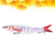 thumbnail image 4 of EeaseMX Cebo de pesca multisección, señuelos duros flotantes multisegmentos, señuelos artificiales de plástico para pesca de aguas profundas., 4 of 7