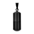 thumbnail image 2 of Medallón colgante de collar de ceniza vacío para llavero unisex Cremación de botella de perfume Negro jinwen Collar porta urnas para cenizas, 2 of 8