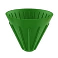 thumbnail image 3 of Soporte de filtro de café reutilizable con gotero de cono de café de silicona para uso en interiores y exteriores Verde Sharpla Gotero de café de silicona, 3 of 8