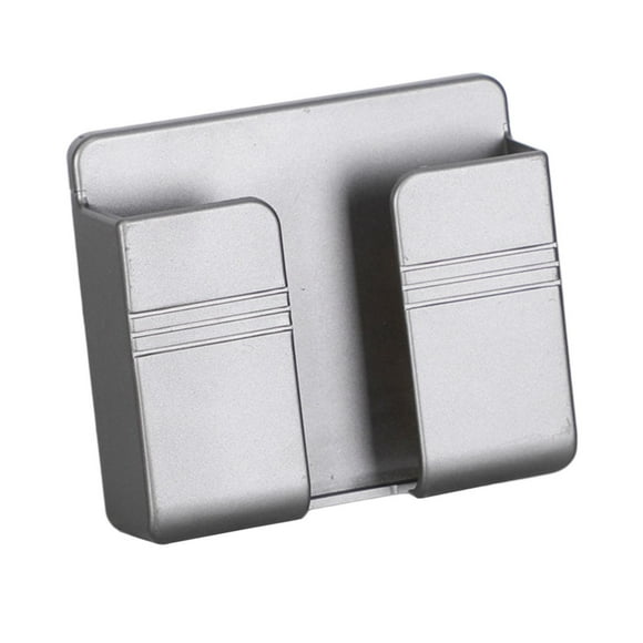 Soporte de carga para teléfono Soporte para teléfono Montaje en pared Estación de carga perezosa al lado del teléfono Gris