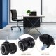 thumbnail image 2 of 5 ruedas de repuesto para silla de oficina, resistentes y silenciosas, para suelos de madera, baldosas, muebles y patas de silla, 2 of 8