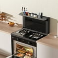thumbnail image 5 of NOGIS Silicone Magnetic Stove Top Shelf 15 Inches Over Stove Spice Rack Shelf for Back of Stove Organizer Shelf for Stove Top Space Saver Stove Storage Shelf for Kitchen (Gray), 5 of 7