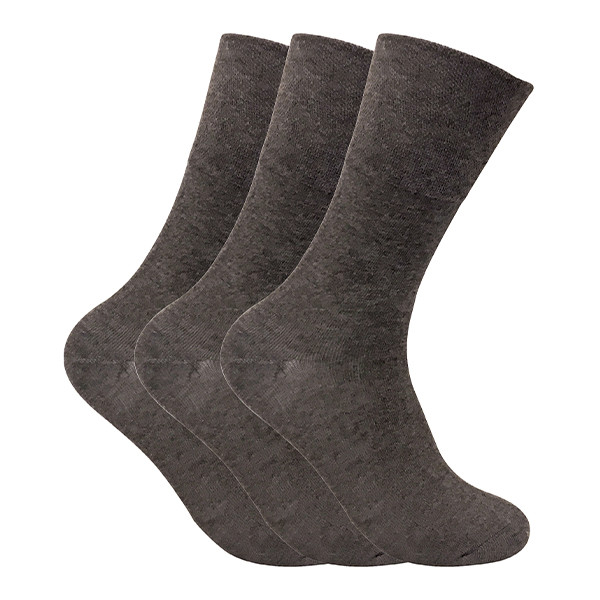 3 Pack Mens Non Elastic Thermal Diabetic Socks for Poor Circulation