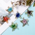 thumbnail image 5 of 2Box Handmade Lampwork Pendants Starfish/Sea Stars Mixed Color 42x47x13mm Hole: 7mm 12pcs/box, 5 of 5