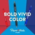 thumbnail image 3 of Paper Mate Profile Retractable Gel Pens, 0.7 mm, Black, 4 Count, 3 of 9