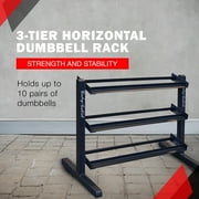 Body-Solid GDR363-RFWS Dumbbell Rack Package