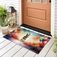 thumbnail image 3 of Hello 2025 Belgian Malinois Celebrates Happy New Year Firework Balloon Doormat Sheepdog Dog Lover Gifts Indoor Outdoor Welcome Mat - 02024, 3 of 5