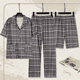 thumbnail image 4 of Conjunto de pijama de verano para hombre, pantalones de manga corta, 100% algodón fino, adecuado para el hogar, 4 of 5