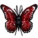 thumbnail image 1 of Colgante de Maceta con Forma de Insecto, de Metal y Vidrio Pintado, con Personalidad de Planta Verde En Maceta., 1 of 4