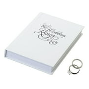 Lillian Rose "Wedding Rings" Ring Bearer Book Box