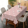 thumbnail image 6 of Rectangular Tablecloth 60x84 Inch – Waterproof Polyester Printed Table Cover, Wrinkle Resistant, Washable for Kitchen & Dining, Colorful Geometry Pattern, 6 of 6