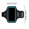 thumbnail image 3 of Brassard Universel pour Cyclisme Course Randonnée Sports Ajustement Sécurisé Support de Téléphone avec Sangle Réglable Design Réfléchissant, 3 of 5