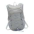 thumbnail image 4 of Mochila de senderismo compacta y plegable, ideal para acampar, caminar y andar en bicicleta. Gris, 4 of 8