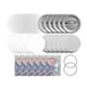 thumbnail image 2 of Suministros para hacer botones de 902 piezas, piezas de insignias, manualidades, película transparente, 5,8 cm, kits de bricolaje para hacer pines de, 2 of 9