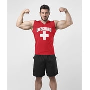 Officially Licensed Lifeguard Muscle Tank, Tee Shirt For Men, Adults, Unisex.