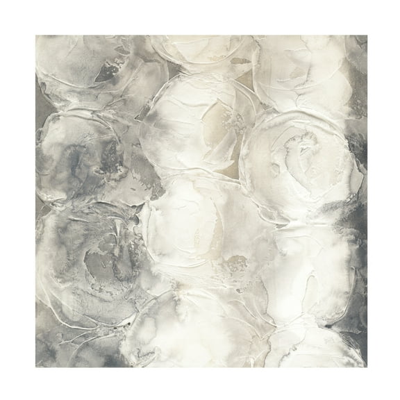 Chris Paschke 'Gray Circles I' Canvas Art