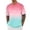 A1-Pink1471, variant on XIAONU Men's Solid Waffle Polo Shirt Half Zip Short Sleeve Collared Daily Tee