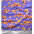 thumbnail image 1 of Soimoi Silk Fabric Heart,Hen & Chick Cartoon Decor Fabric Printed Yard 42 Inch Wide, 1 of 1