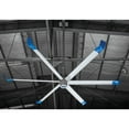 thumbnail image 6 of 12' Diameter High Volume Low Speed Ceiling Fan, 165,600 CFM, 208/240V, 6 of 6