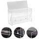 thumbnail image 5 of Rutin Chicken Automatic Food Feeder Acrylic Parrot Bird Feeder Clear Food Holder Feeding Trough Pet ShopWise Round, 5 of 9