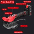 thumbnail image 2 of TFixol 21V Cordless Tile Leveling Tool with Smart Vibration, Adjustable Handle, and Bubble Level for Precise Tile Placement (1 Battery & Charger, 110V US Plug), 2 of 6