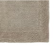 thumbnail image 4 of Better Trends 20"x 60" Premium Bathroom Runner Rug 100% Cotton Soft Reversible Tufted Bath Mat Water Absorbent Ideal for Easy Care in Bathroom and Shower Areas, (Beige)- Edge Collection, 4 of 5