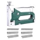 thumbnail image 2 of Herramienta manual de pistola grapadora Ajuste potente Uso múltiple para tapicería y materiales verde Cola engrapadora, 2 of 6