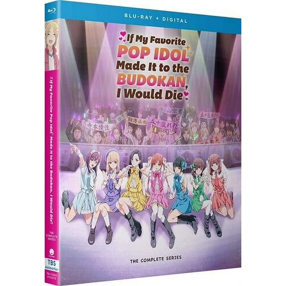 If My Favorite Pop Idol Made It To The Budokan, I Would Die: TheComplete Series (Blu-ray   Digital Copy), Funimation Prod, Anime
