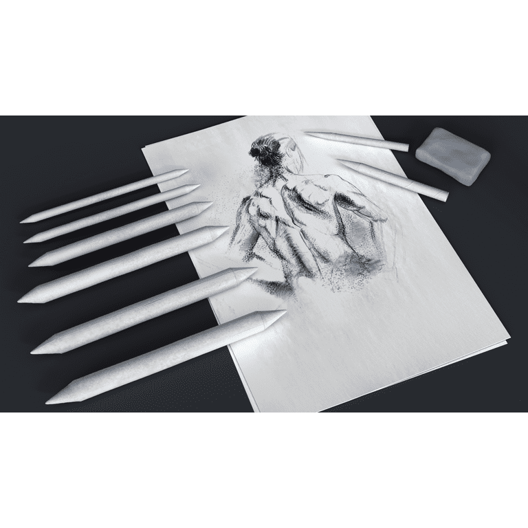 Mr. Pen- Blending Stump, 14 Pack with Art Eraser, Blending Stumps for  Drawing, Shading Pencils for Sketching, Blending Pencil, Blending Sticks  for