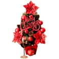 thumbnail image 2 of Mini  Tree Christmas Decor Durable Christmas Tree Figurines for Christmas Home Table Desk, 2 of 3