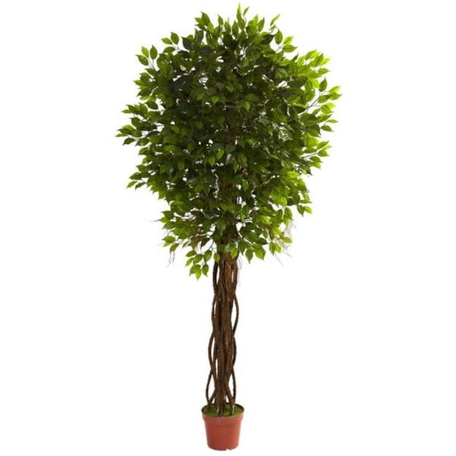 Arbre à Ficus 7,5 Pi. Résistant aux UV - Intérieur-Extérieur