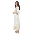 thumbnail image 2 of Vestido bohemio manga con barbas Roman Fashion /Juvenil, 23176 (Beige) beige M, 2 of 5