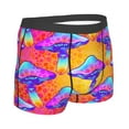 thumbnail image 3 of Disketp Magic Mushrooms Men'S Boxer Briefs,Soft And Breathable Cotton Underwear With Comfortflex Waistband, 3 of 9