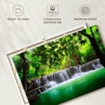 thumbnail image 6 of Elephant Stock Huay Mae Khamin Waterfall Wall Art - Horizontal Canvas Wall Art - Living Room Wall Decor - Nature Canvas - Green And White Decor - 36" x 24", 6 of 8