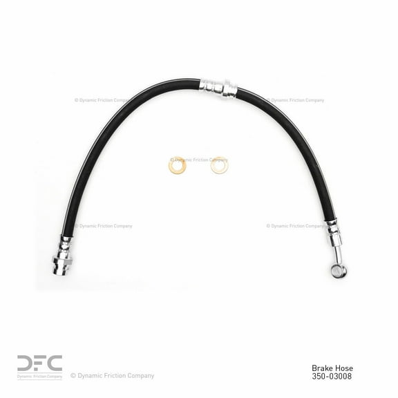 Front Right Dynamic Friction Company Brake Line Hose 350-03008 For 2001-2006 Hyundai Santa Fe