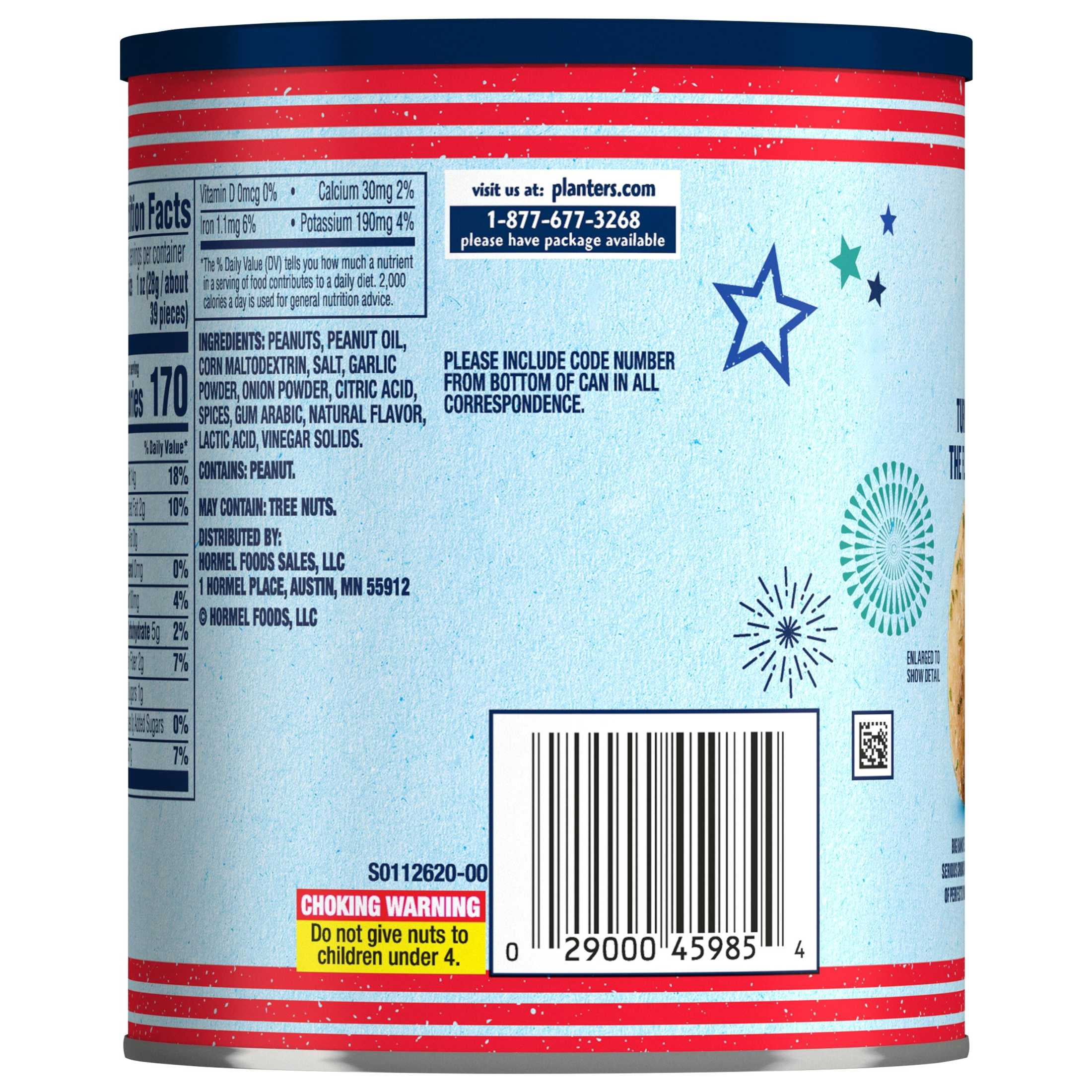 PLANTERS 14oz Ranch Peanuts