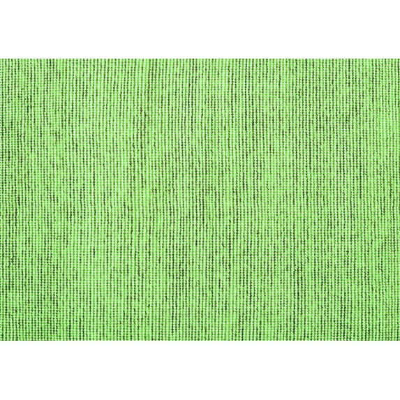 Ahgly Company Indoor Rectangle Abstract Green Contemporary Area Rugs, 7' x 9'