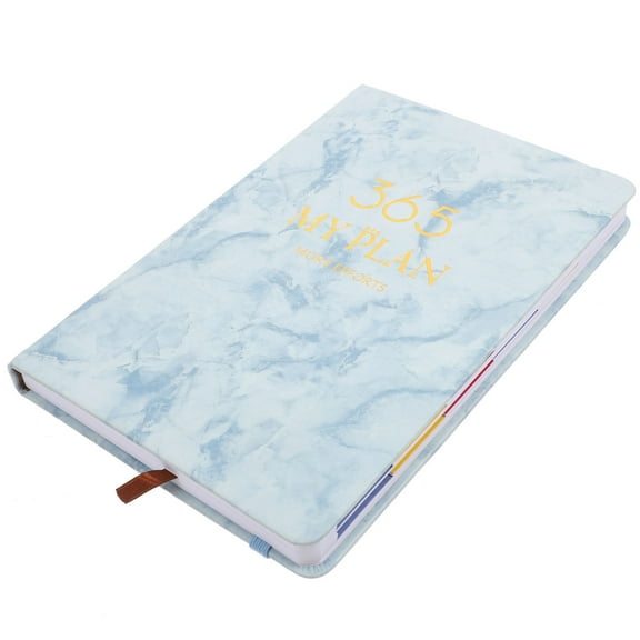 OUNONA Skyblue Paper Planner Book for Writing Use with Quality and Fashionable Design 2024 Academic Planner