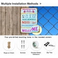 thumbnail image 3 of Swimming Pool Rules Sign Pool House Decor Sign Funny Swimming Pool Area Metal Sign Outdoor Swimming Pool Decor Sign 8x12 inch, 3 of 13