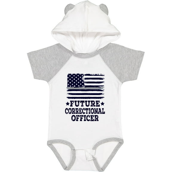 Inktastic Future Correctional Officer Boys or Girls Baby Bodysuit