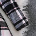 thumbnail image 6 of Povozer Girls Dress Coats Cute Long Sleeve Outwears Faux Wool Lapel Peacoat with Pockets(Black,3-4 Years), 6 of 6