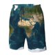 thumbnail image 4 of Fotbe World Map Trajes de Baño Estampados para Hombre, Shorts de Verano de Secado Rápido, Ropa de Playa, Bañadores-XX-Large, 4 of 6