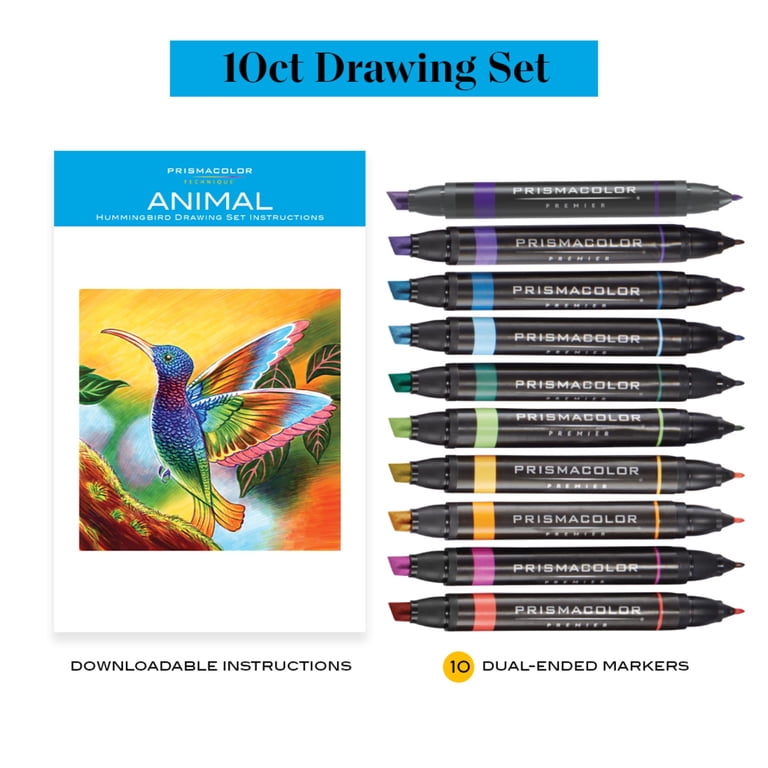 Prismacolor Technique Hummingbird Art Set, Includes Double-Ended